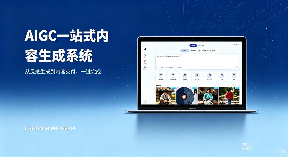 AIGC 一站式内容生成系统