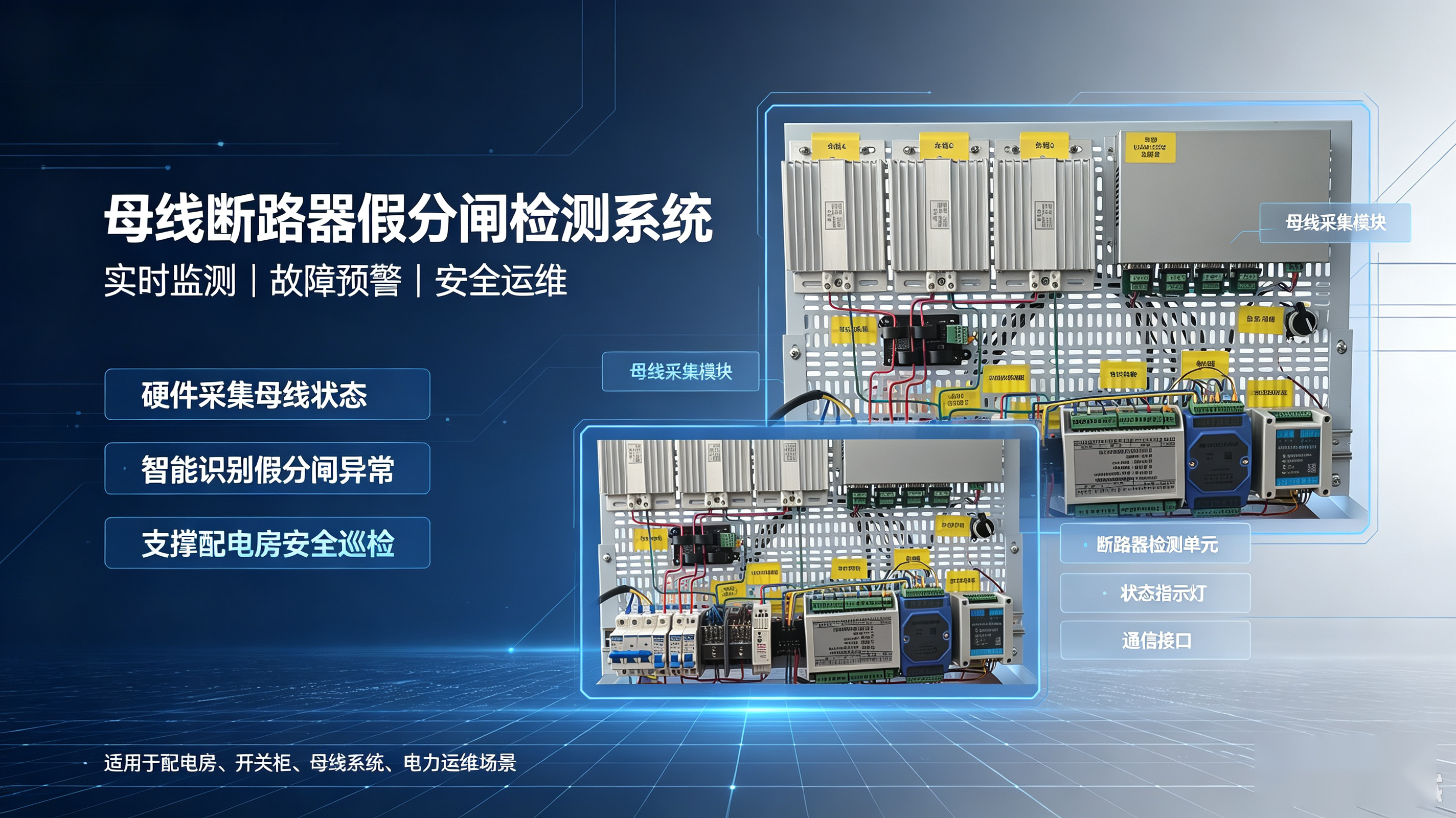 母线断路器假分闸检测