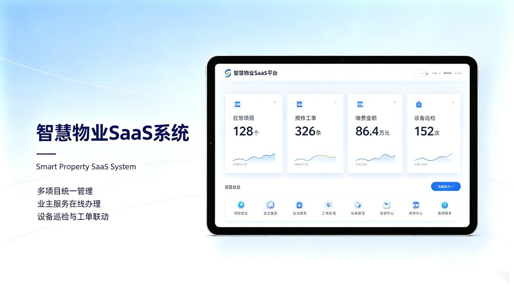 SaaS 智慧物业系统